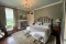 Sage Room, Rob White North Fork paintings, king bed-